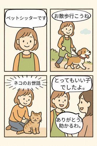 ペットシッター料金イメージ