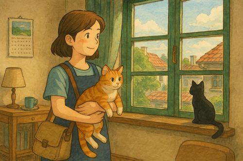 キャットシッターの働き方のイメージ